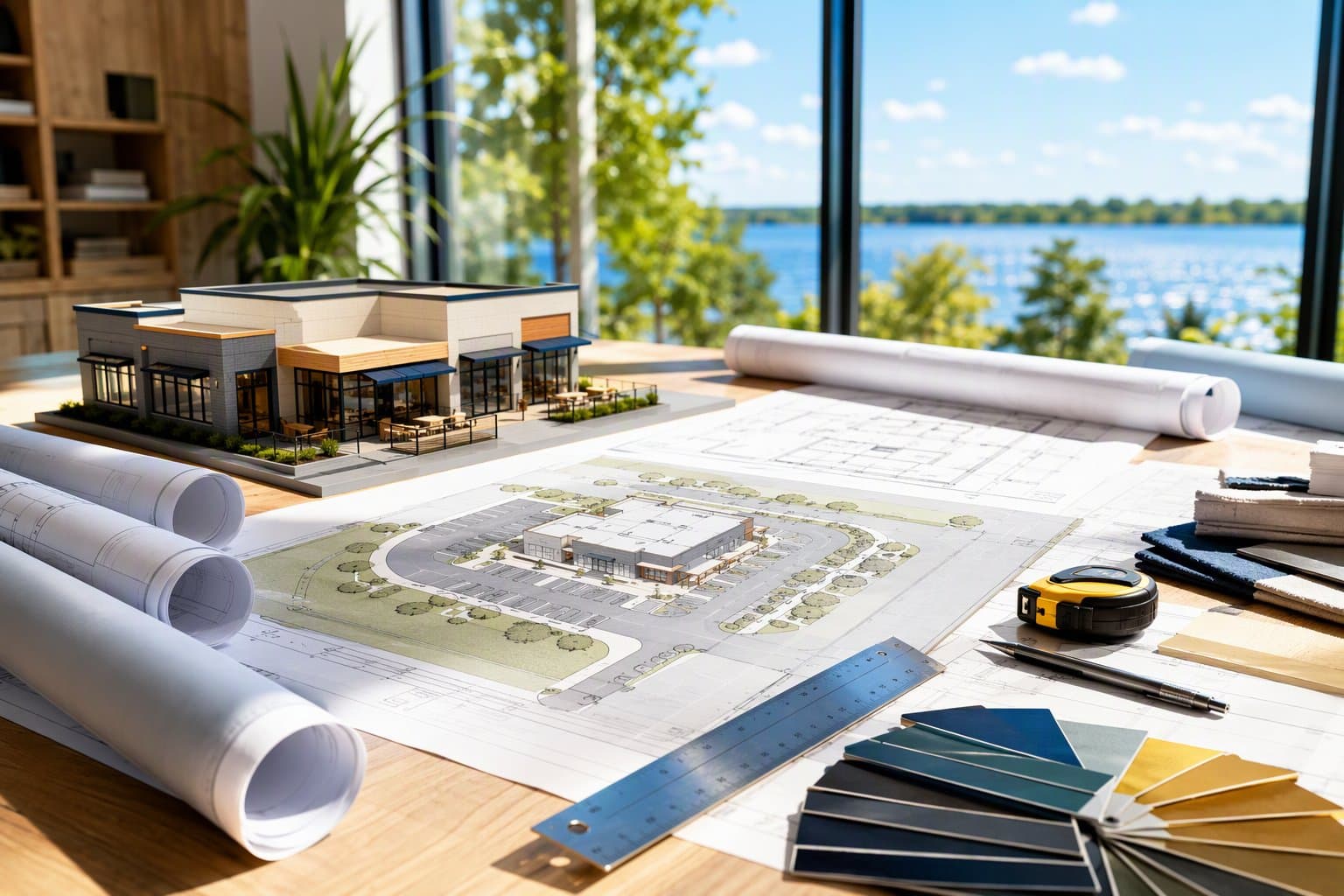 Restaurant Development - illustration, Jake Team LLC