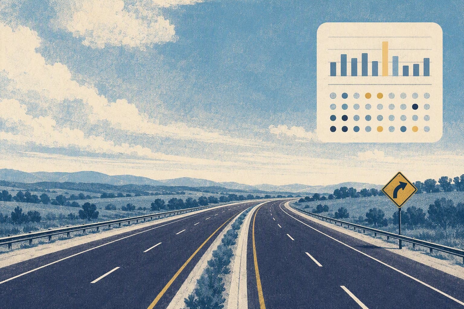Road Safety Data - illustration, Jake Team LLC