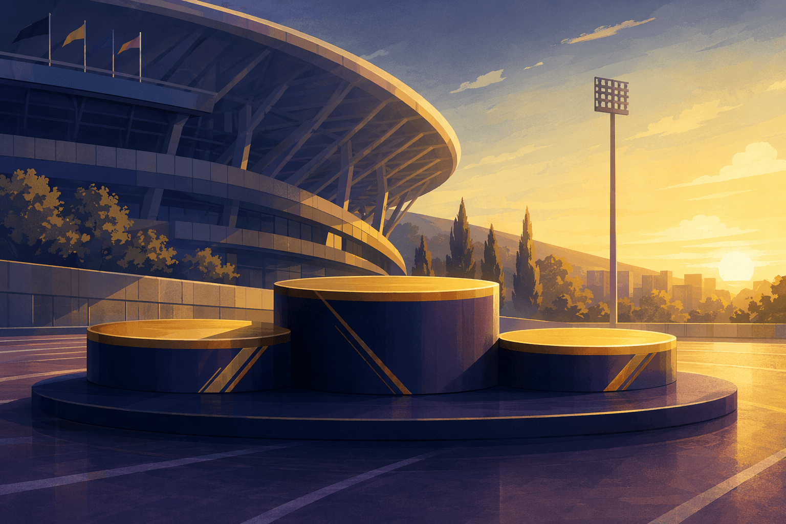 Young Athlete Award - illustration, Jake Team LLC
