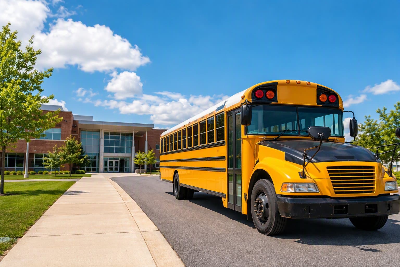 School bus fuel costs - illustration, Jake Team LLC