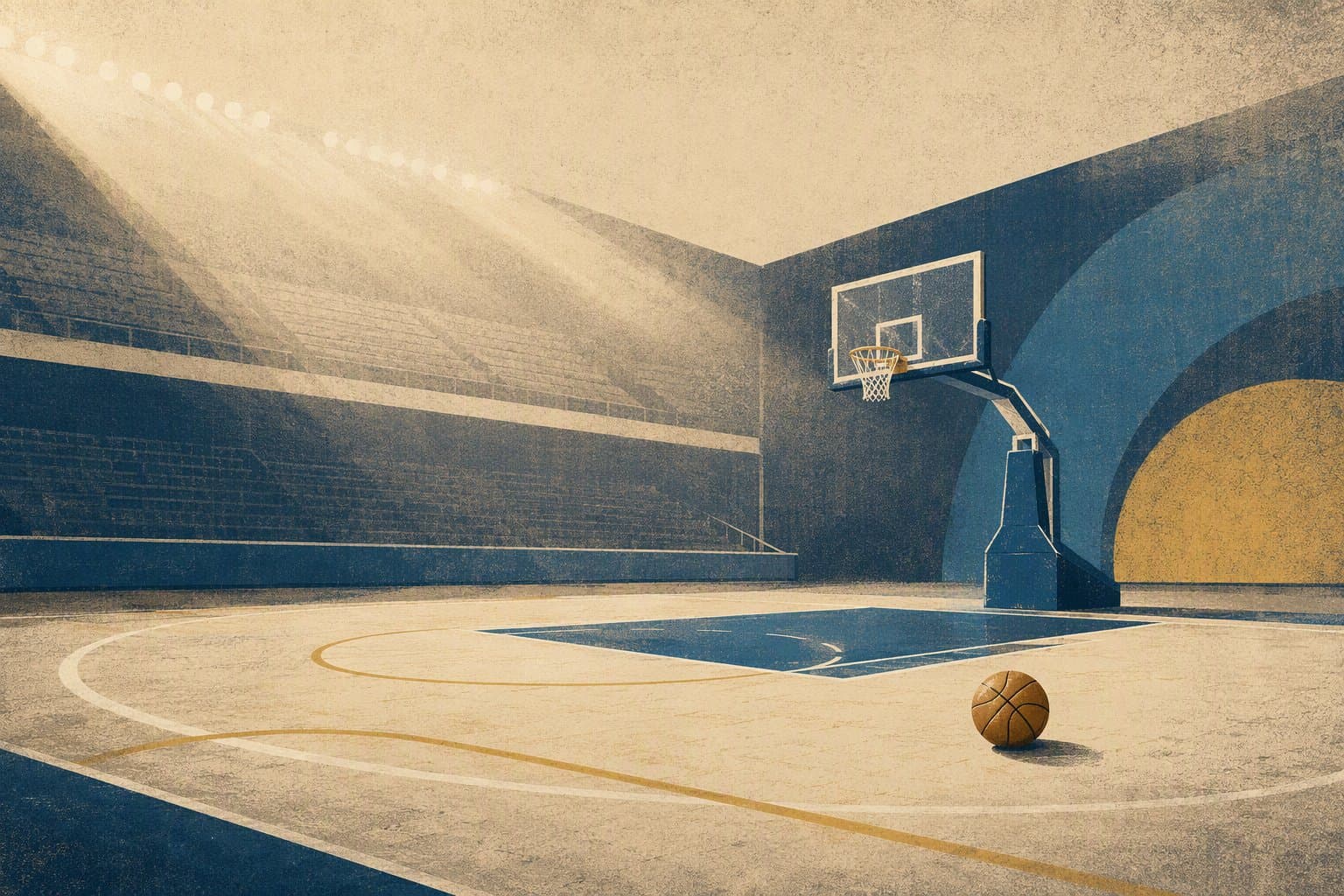 Basketball Victory - illustration, Jake Team LLC