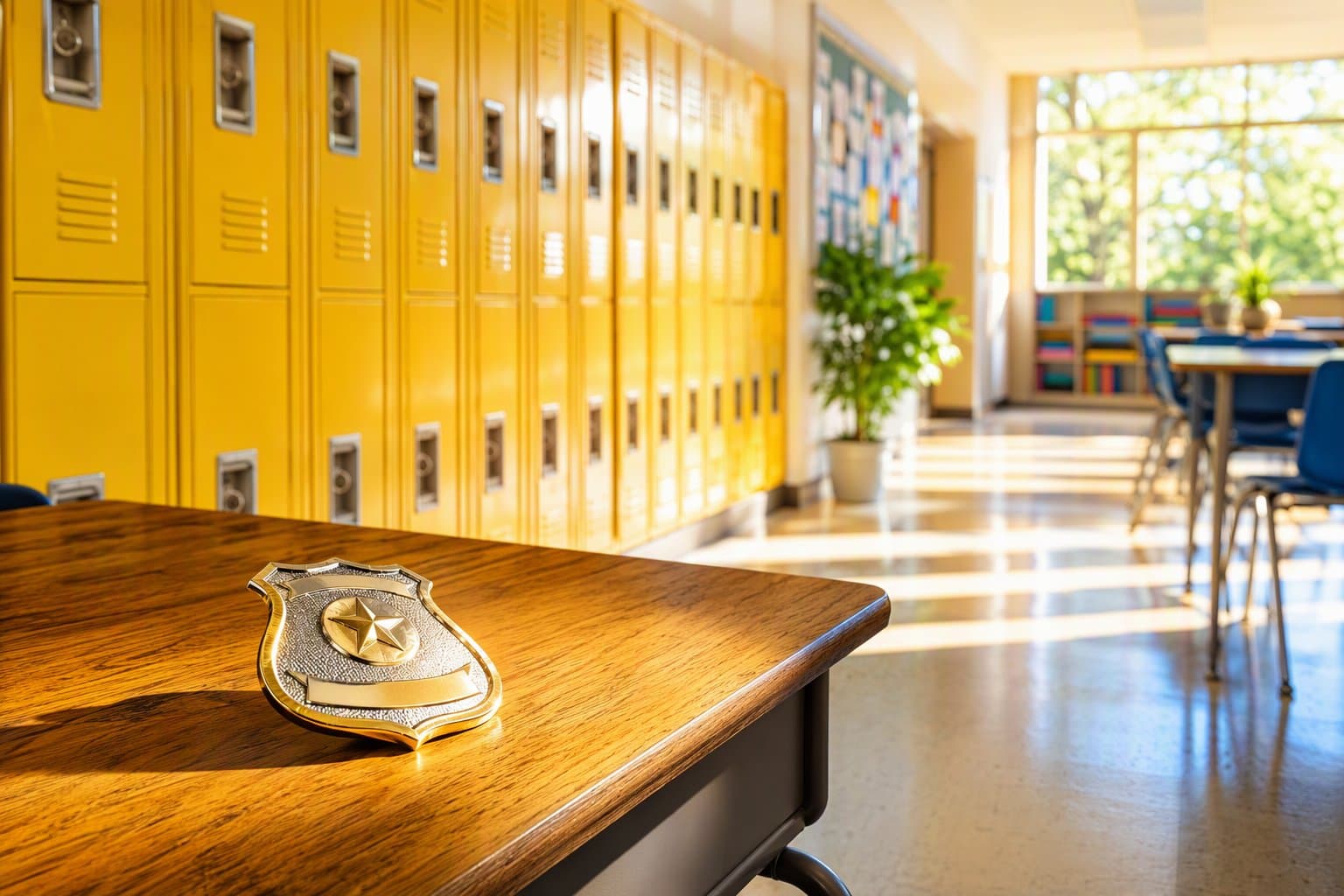 school security - illustration, Jake Team LLC