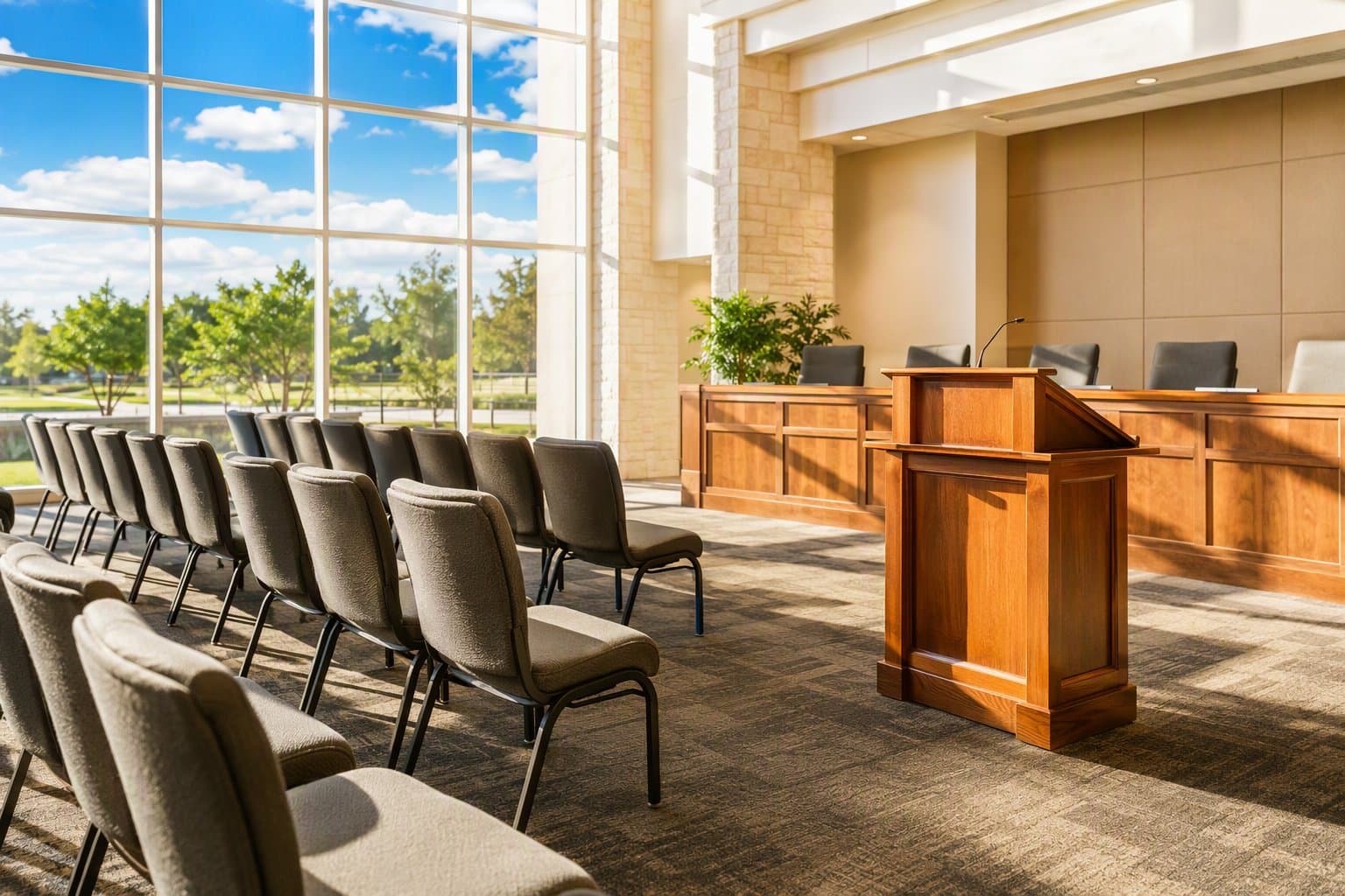 Little Elm town hall - illustration, Jake Team LLC