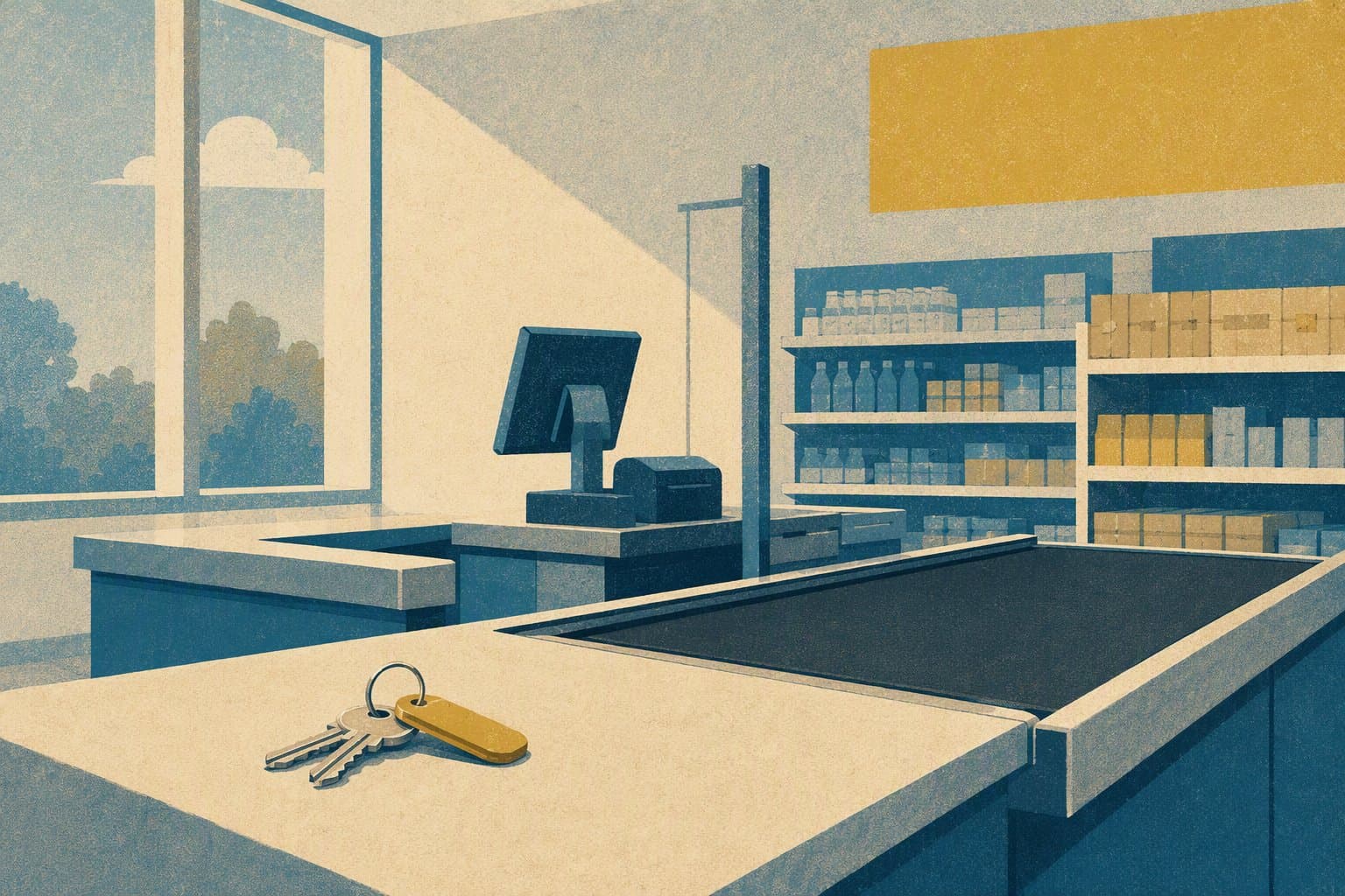 Retail transition - illustration, Jake Team LLC
