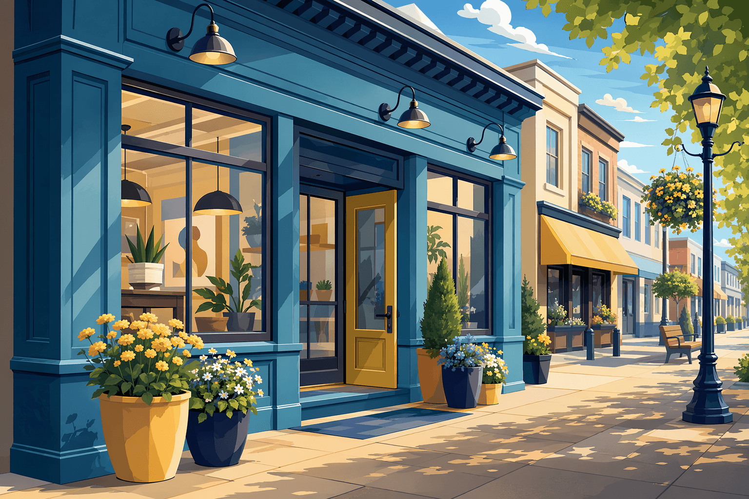 New restaurant opening - illustration, Jake Team LLC