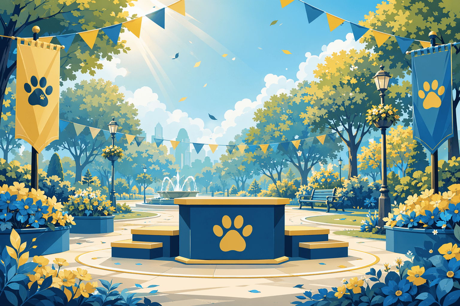 Dog festival - illustration, Jake Team LLC