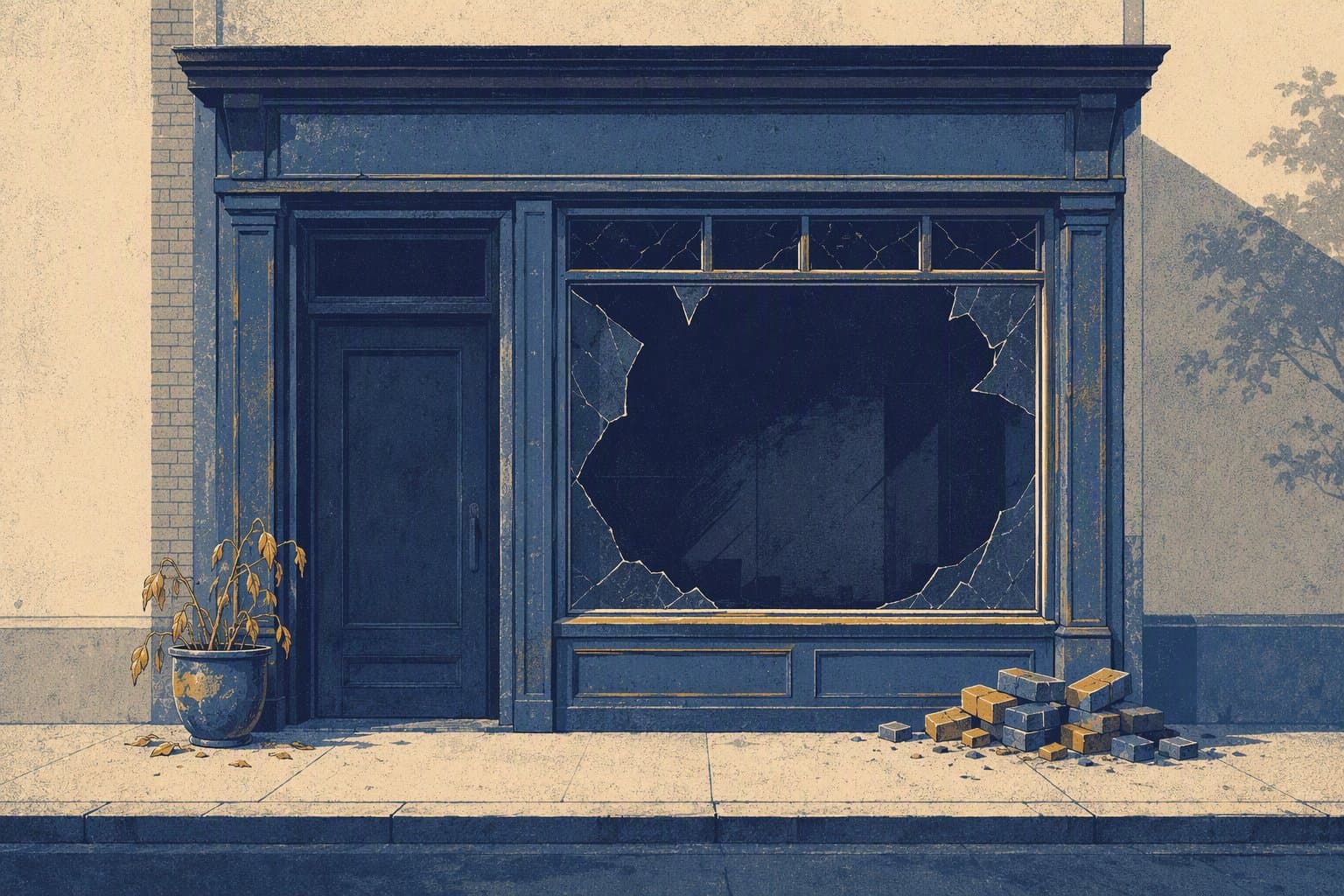 Lost Business - illustration, Jake Team LLC