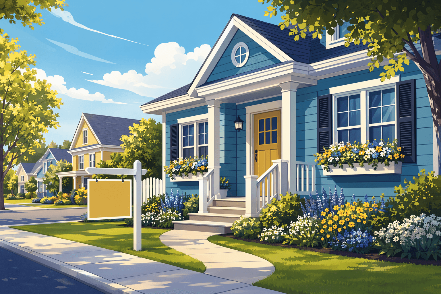 Home for Rent - illustration, Jake Team LLC