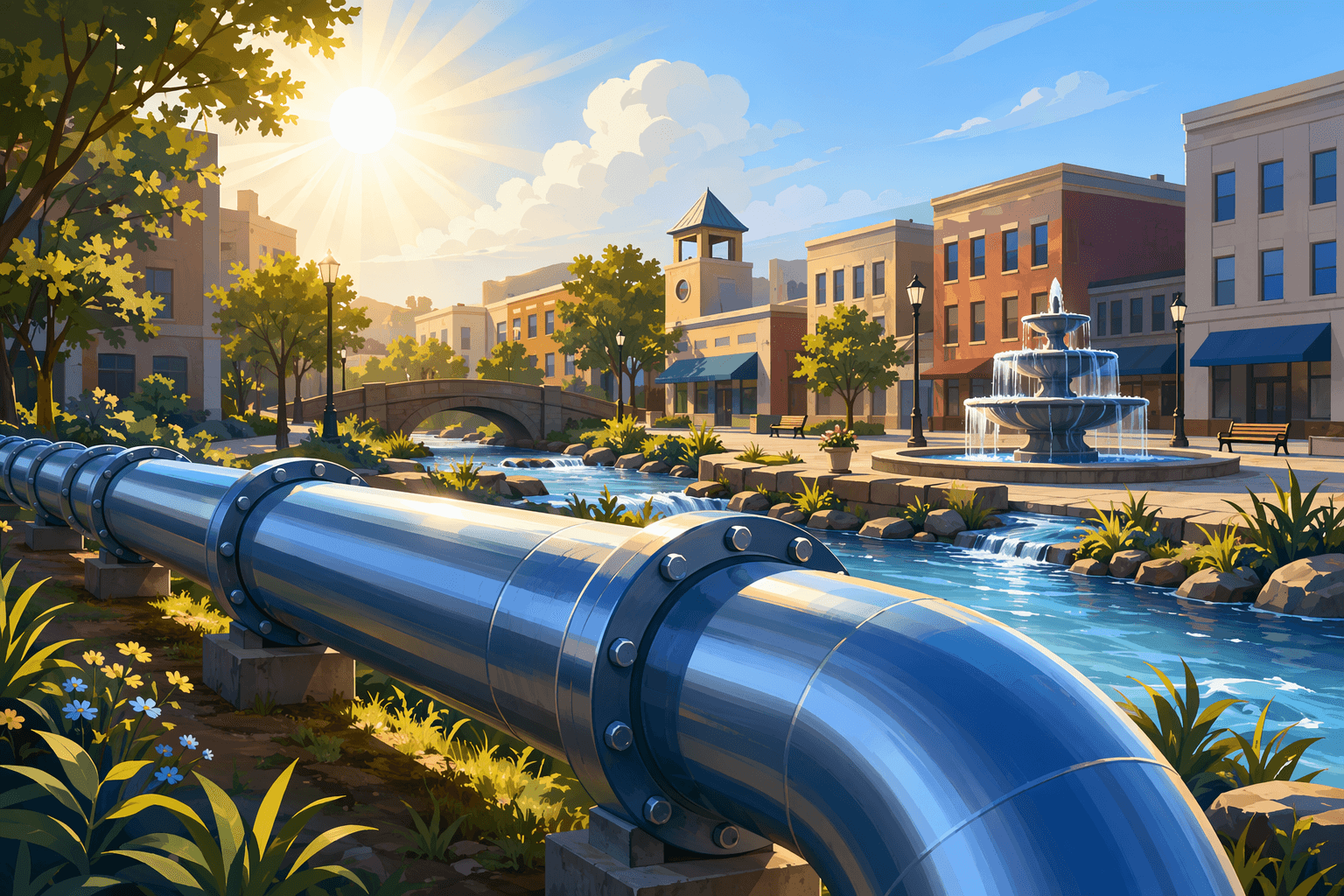 Infrastructure repair - illustration, Jake Team LLC