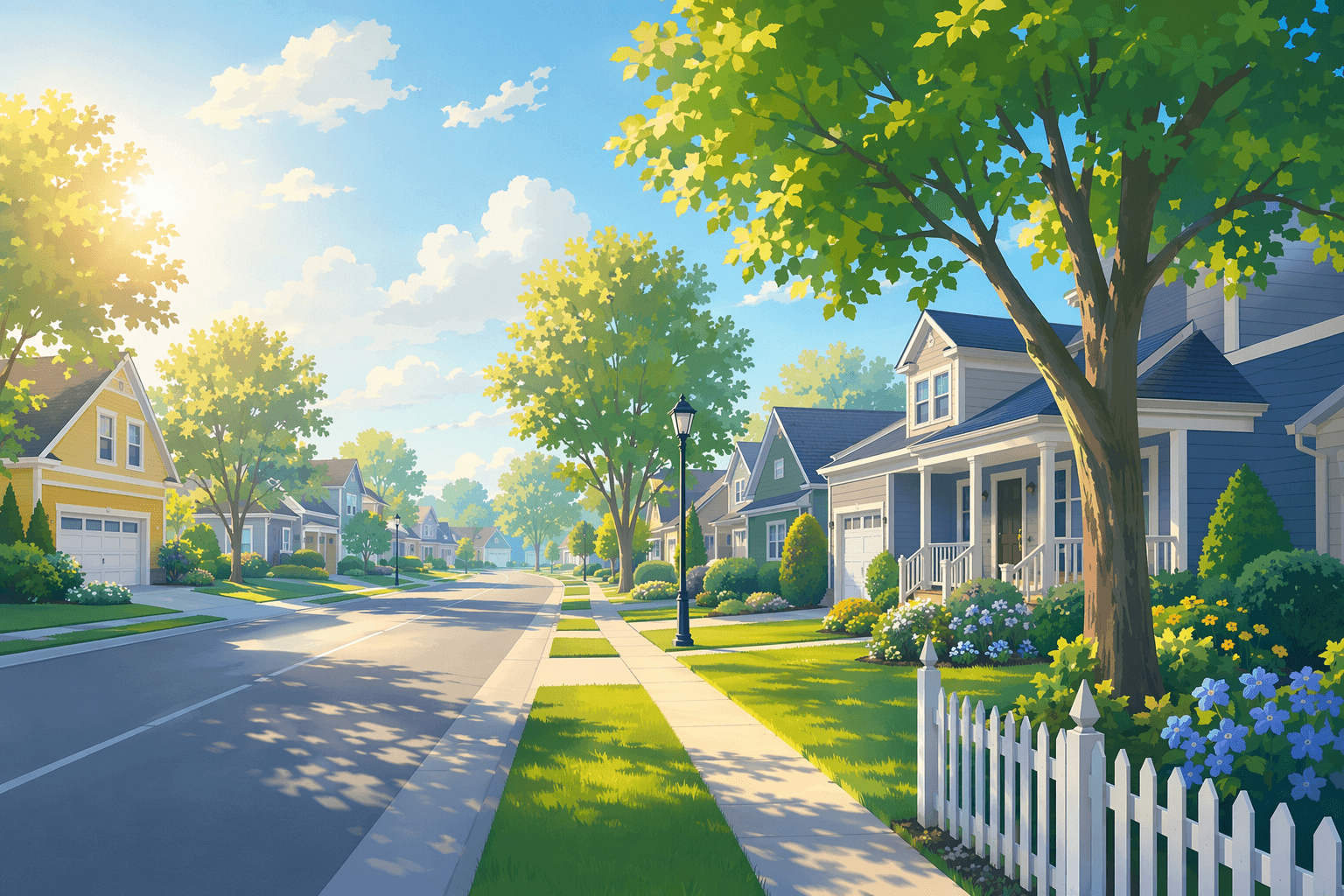 Neighborhood standoff - illustration, Jake Team LLC