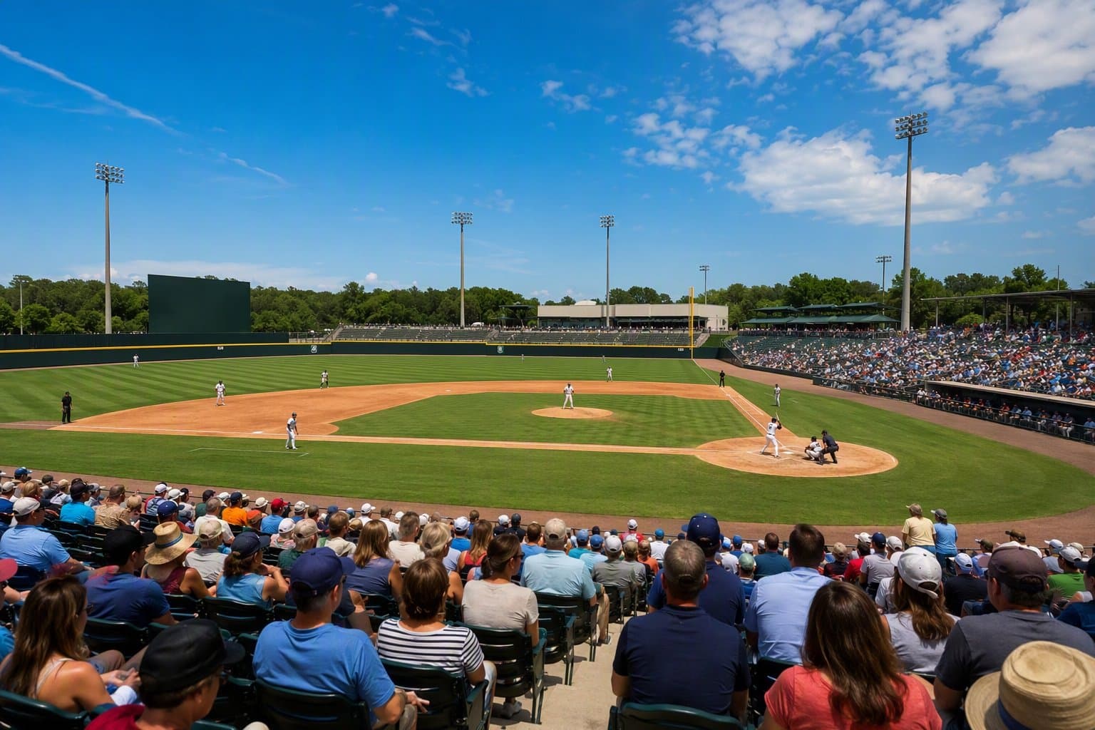 professional baseball game - illustration, Jake Team LLC