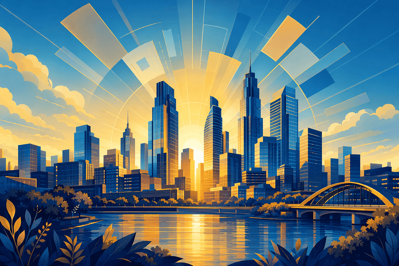 Growth, City - illustration, Jake Team LLC