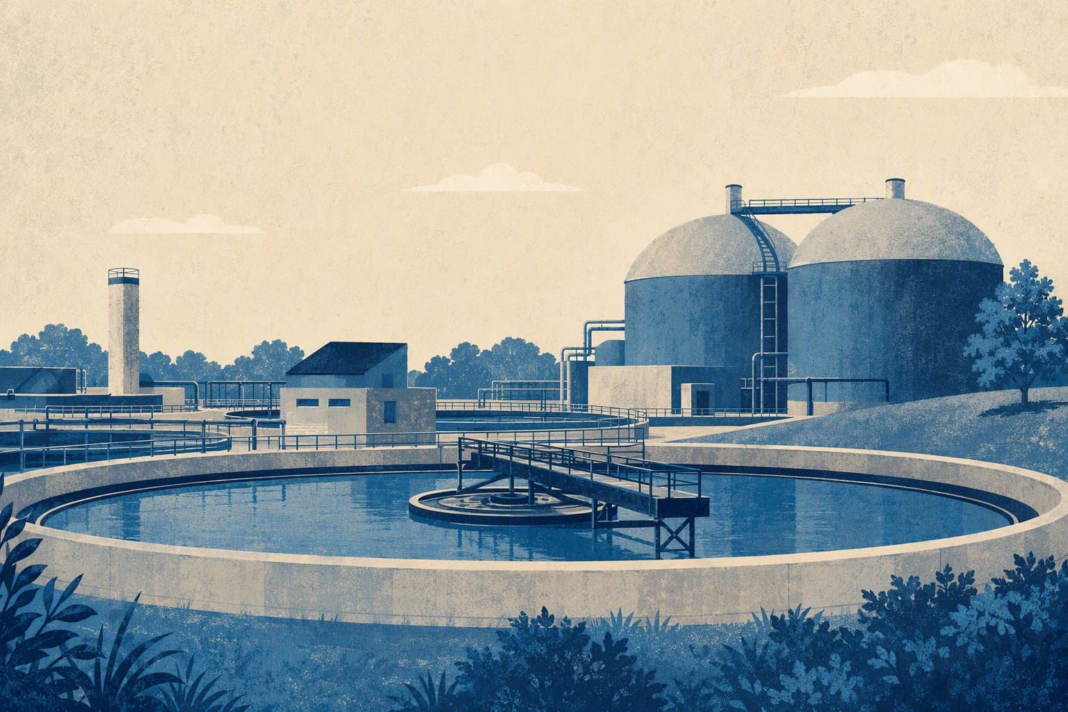 municipal infrastructure - illustration, Jake Team LLC