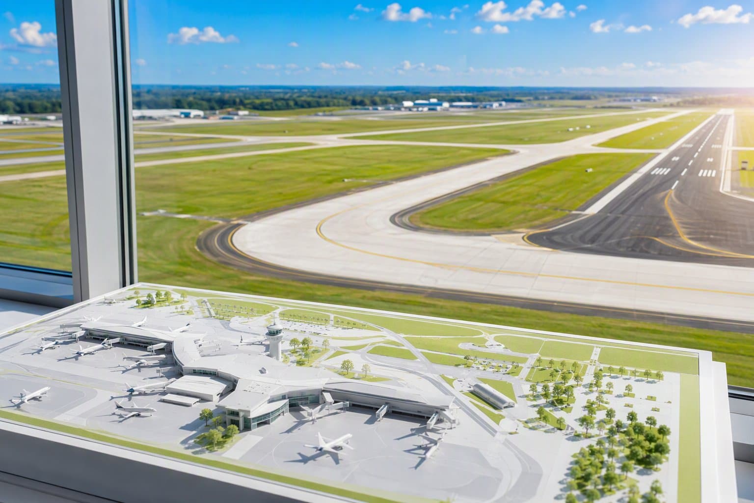Airport Expansion - illustration, Jake Team LLC