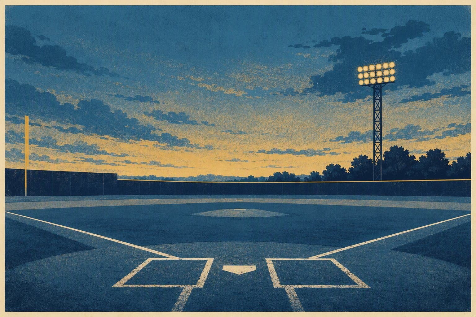 extra-inning baseball - illustration, Jake Team LLC