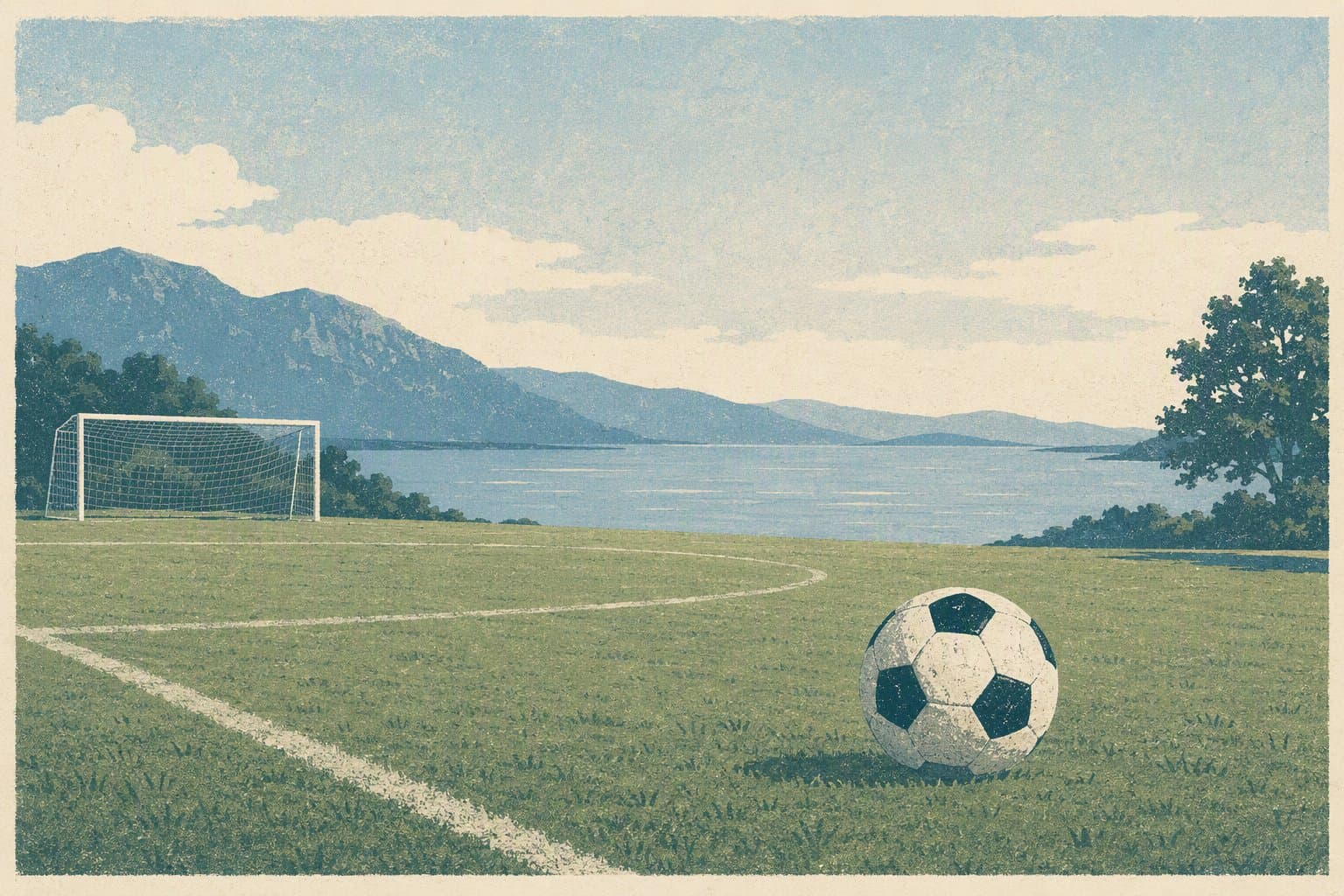 soccer comeback - illustration, Jake Team LLC