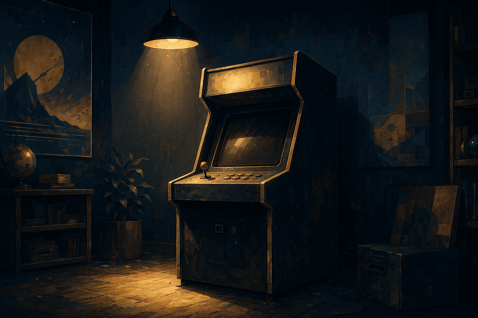 Gaming history - illustration, Jake Team LLC