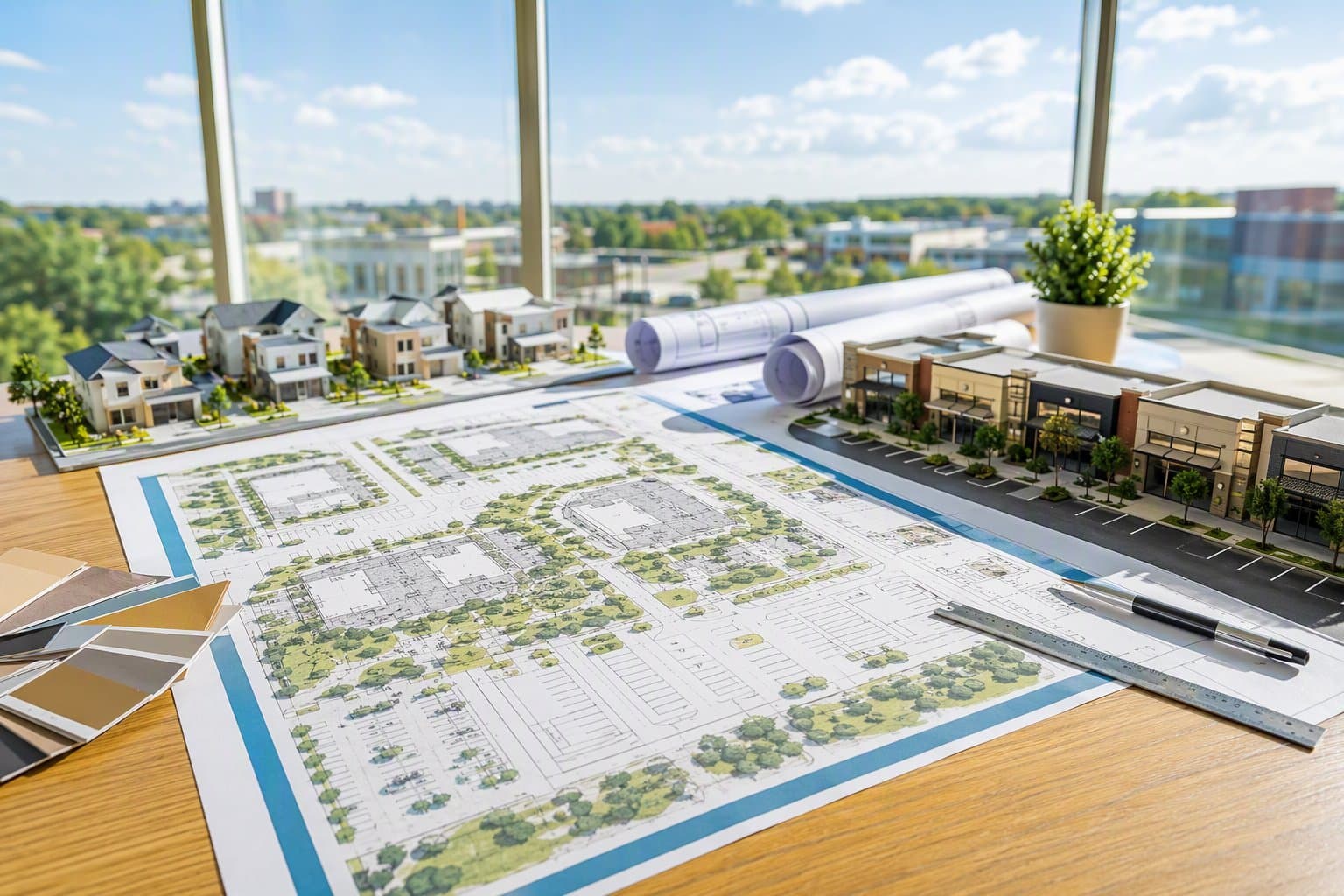 Pilot Point development plan - illustration, Jake Team LLC