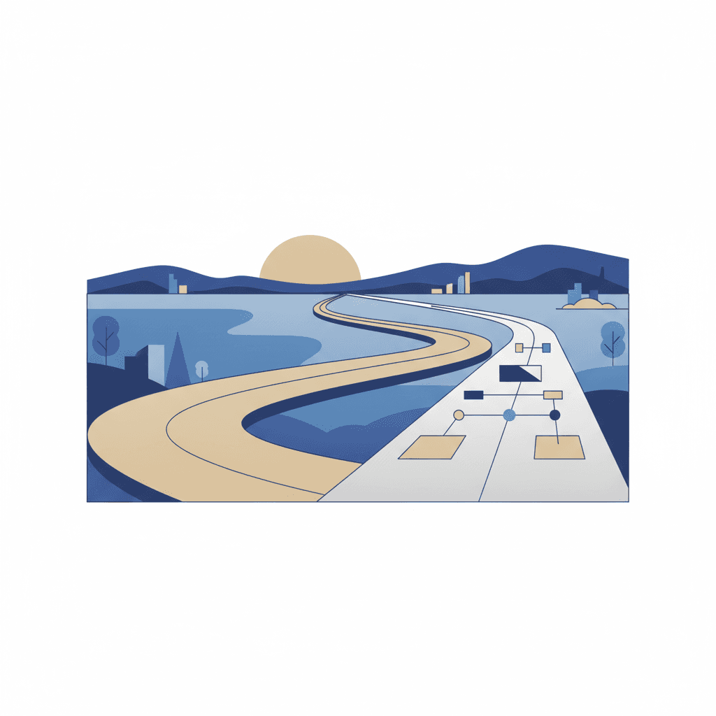 road expansion - illustration, Jake Team LLC