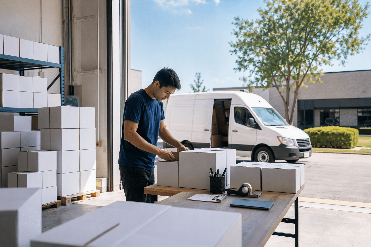 business logistics - illustration, Jake Team LLC