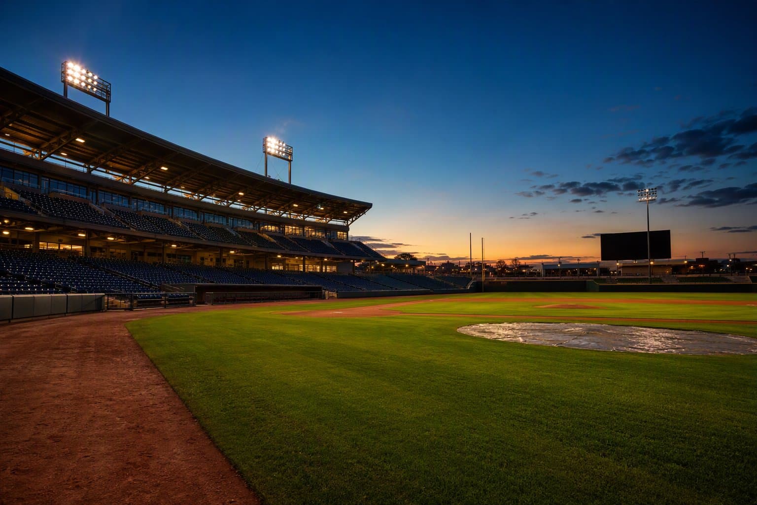baseball stadium atmosphere - illustration, Jake Team LLC