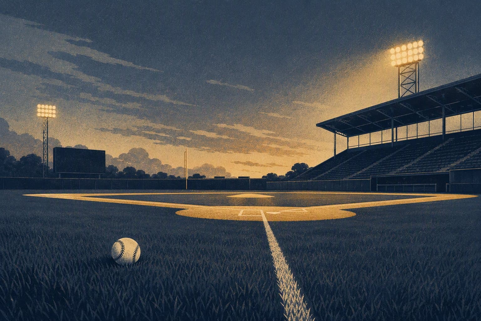 Baseball Victory - illustration, Jake Team LLC