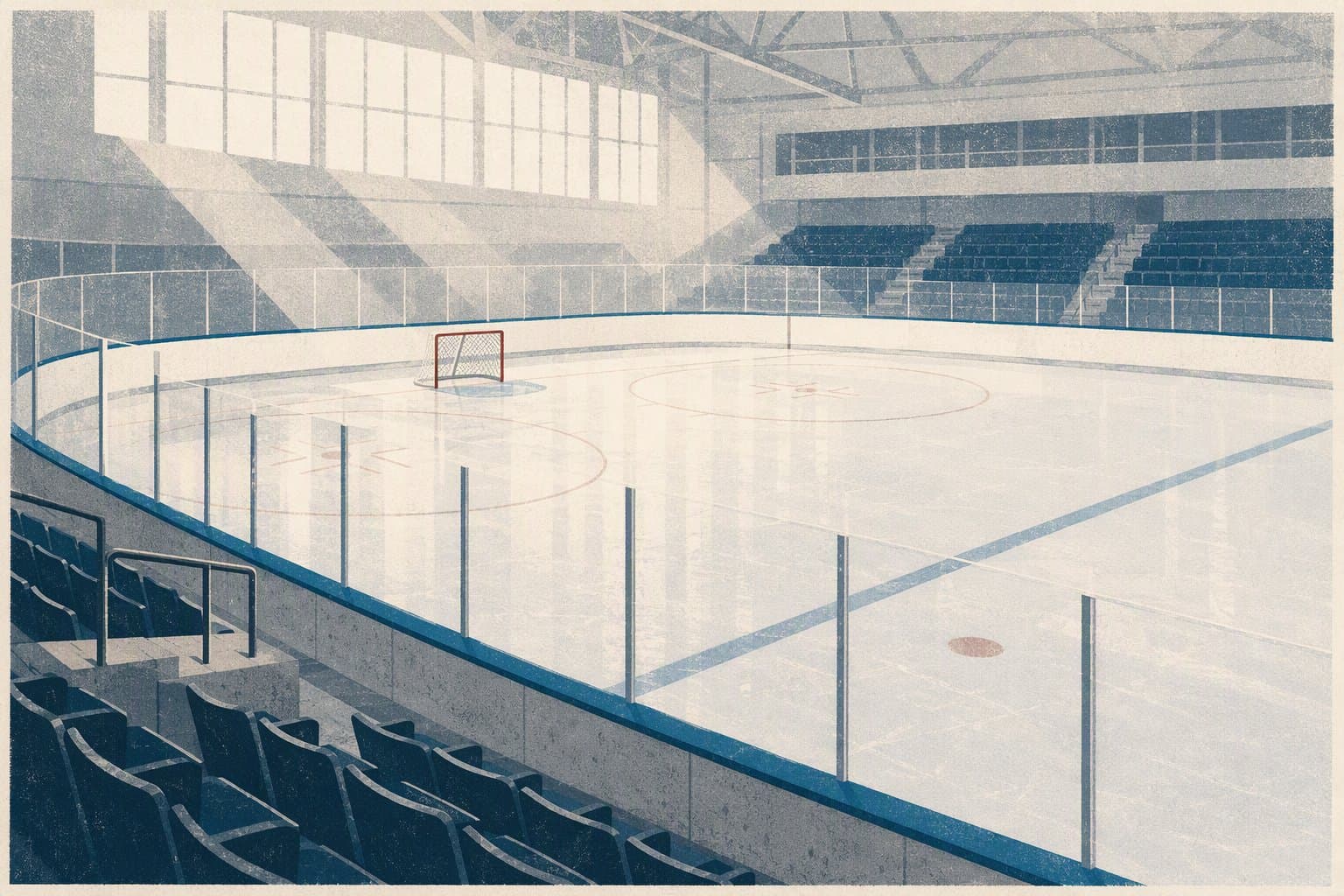 Home ice advantage - illustration, Jake Team LLC