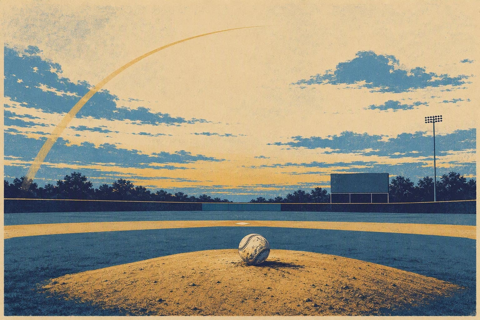 Baseball Victory - illustration, Jake Team LLC