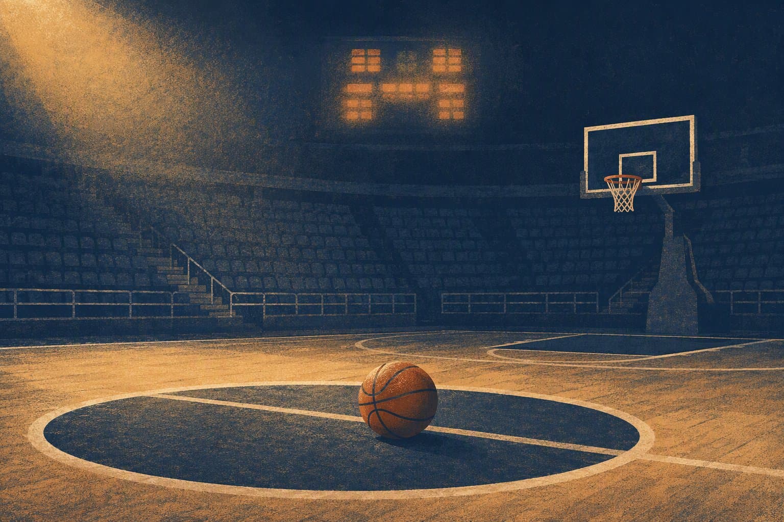 Overtime basketball - illustration, Jake Team LLC
