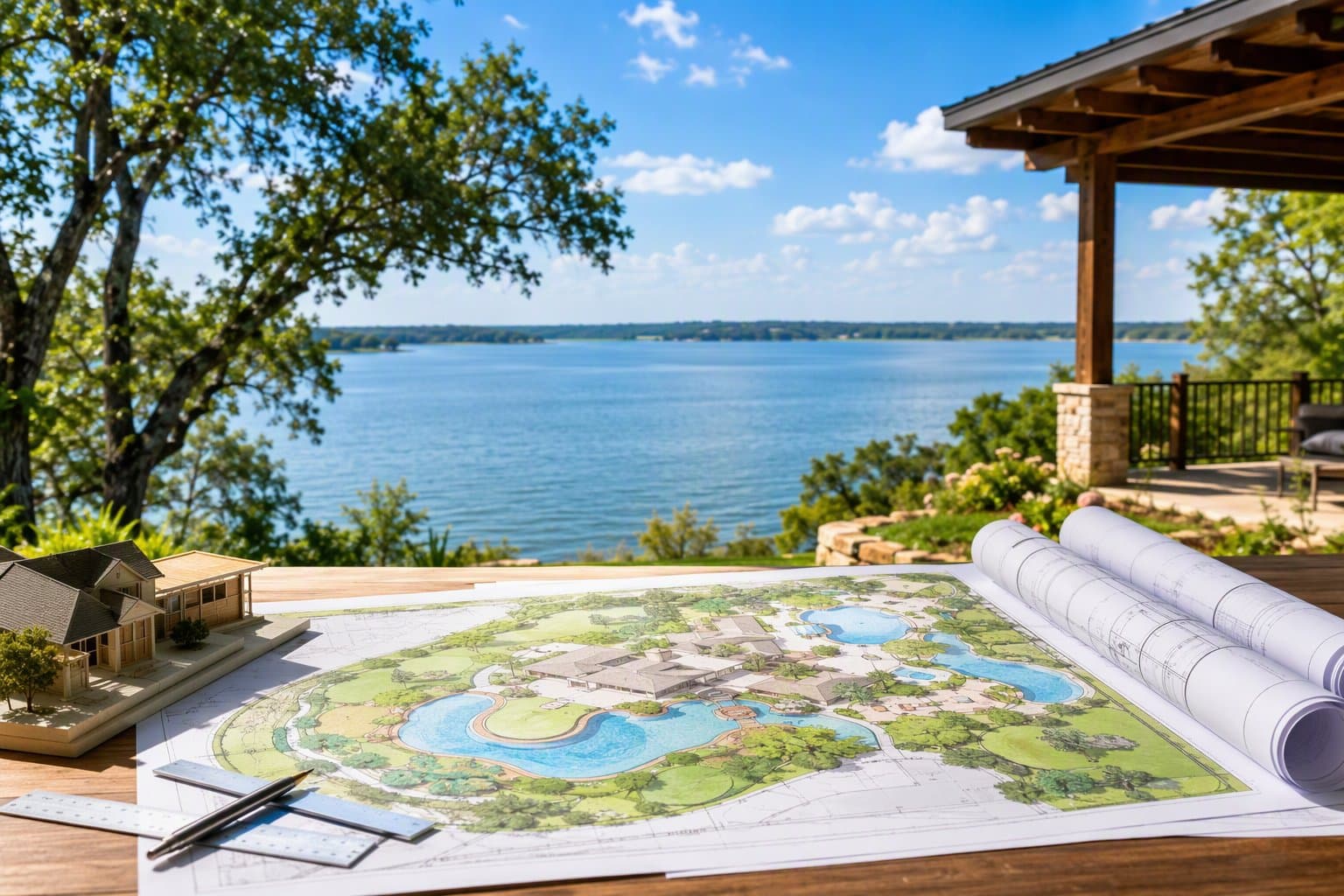 Lakeside Development Plan - illustration, Jake Team LLC