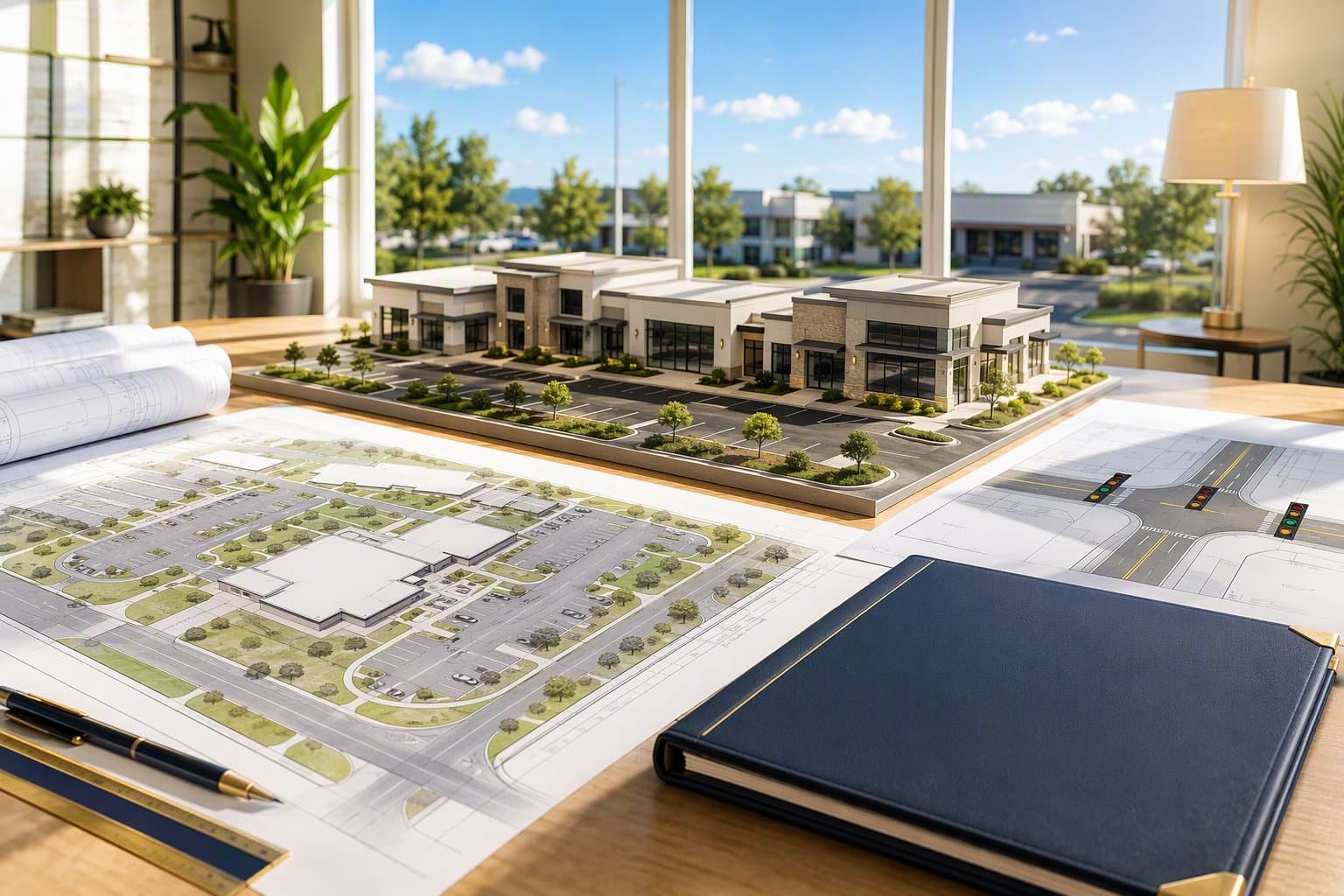 Commercial Development Plan - illustration, Jake Team LLC