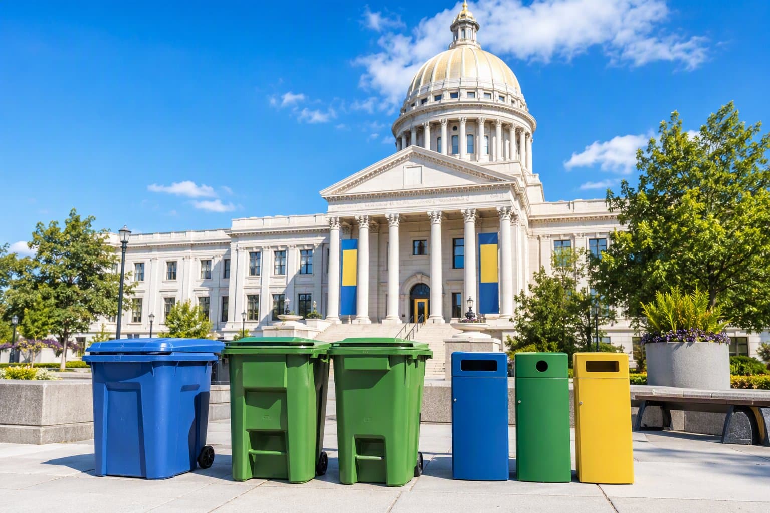 Municipal Waste Planning - illustration, Jake Team LLC