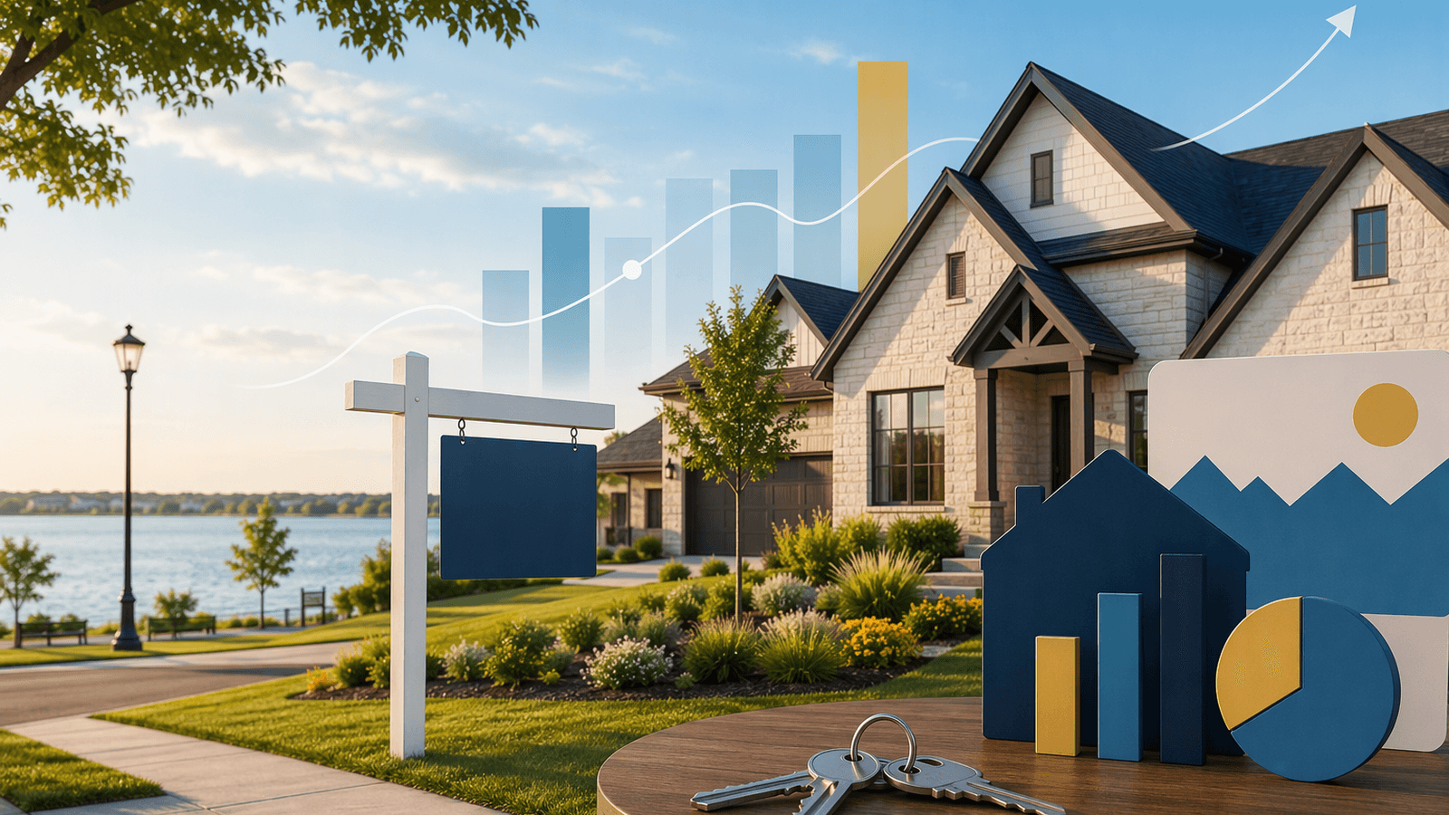 Little Elm housing market. Illustration: Jake Team LLC