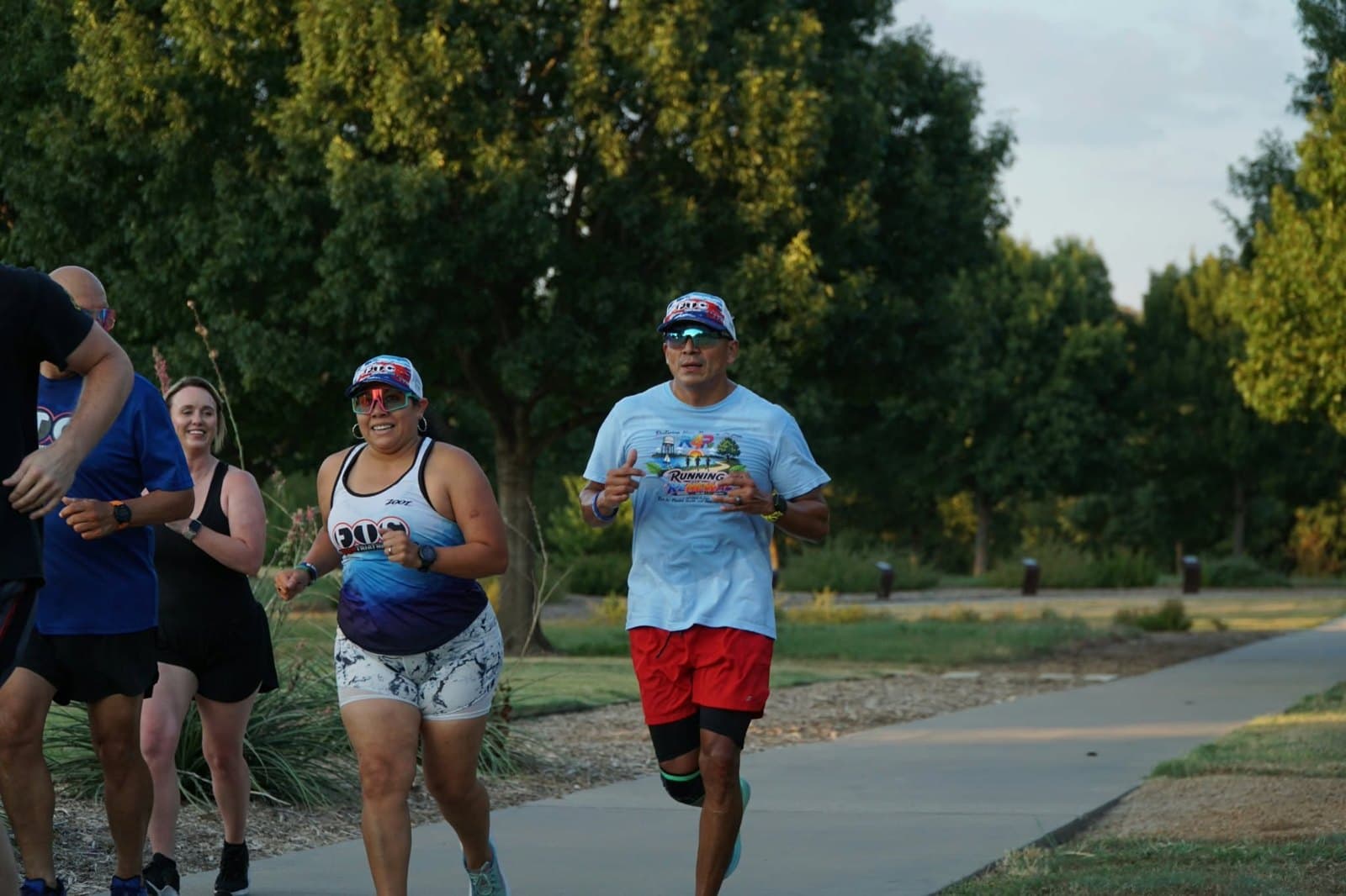 Runners at a recent Running for Renewal practice run. Photo courtesy of Running for Renewal