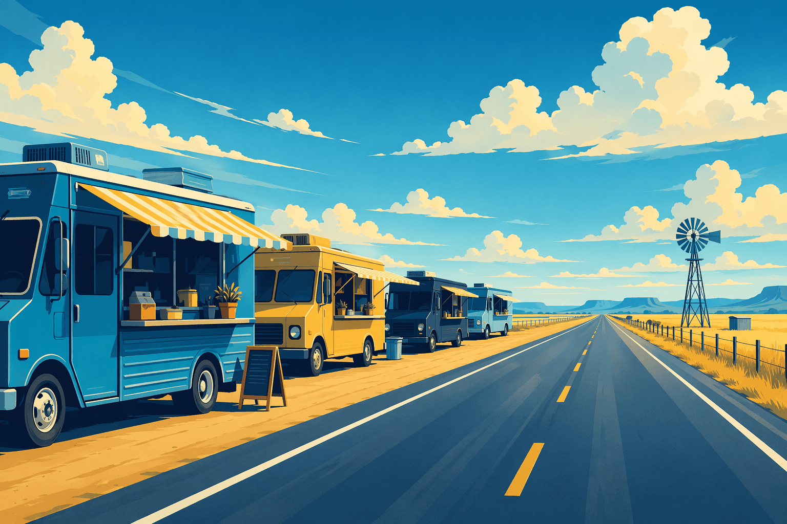 Food truck deregulation - illustration, Jake Team LLC