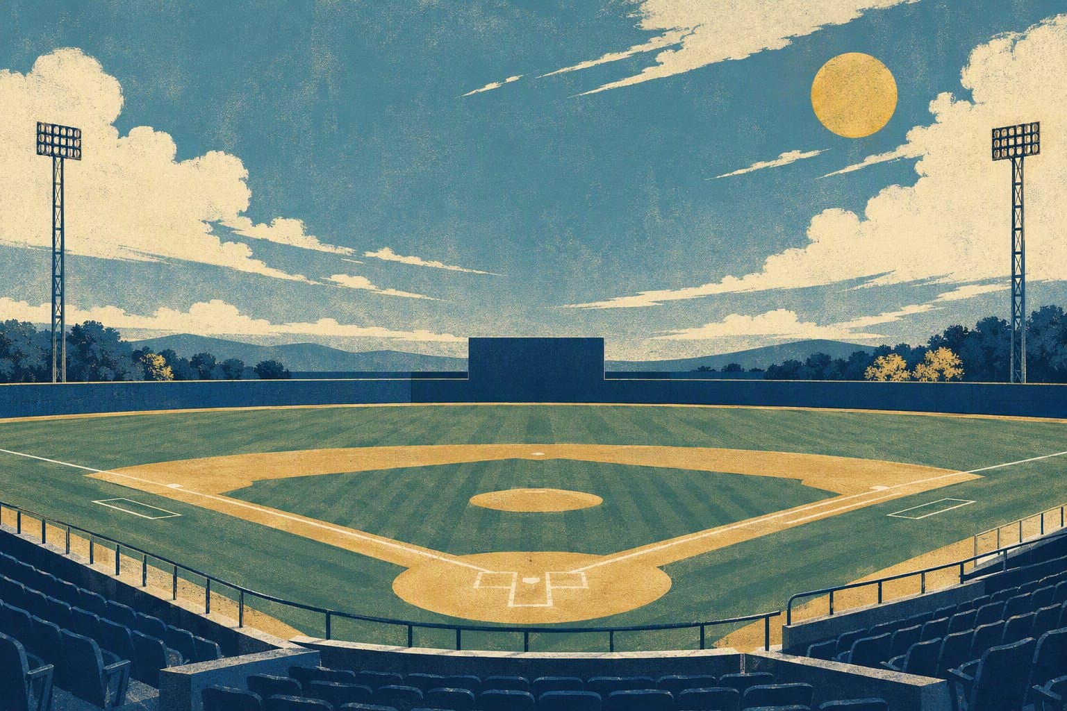 Baseball Shutout - illustration, Jake Team LLC