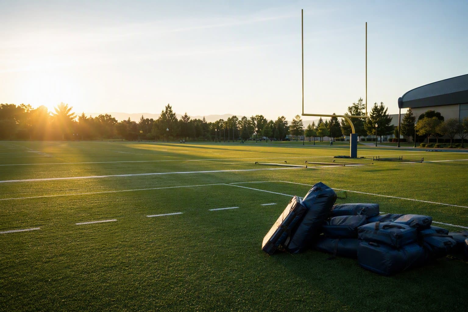 College Football Practice - illustration, Jake Team LLC