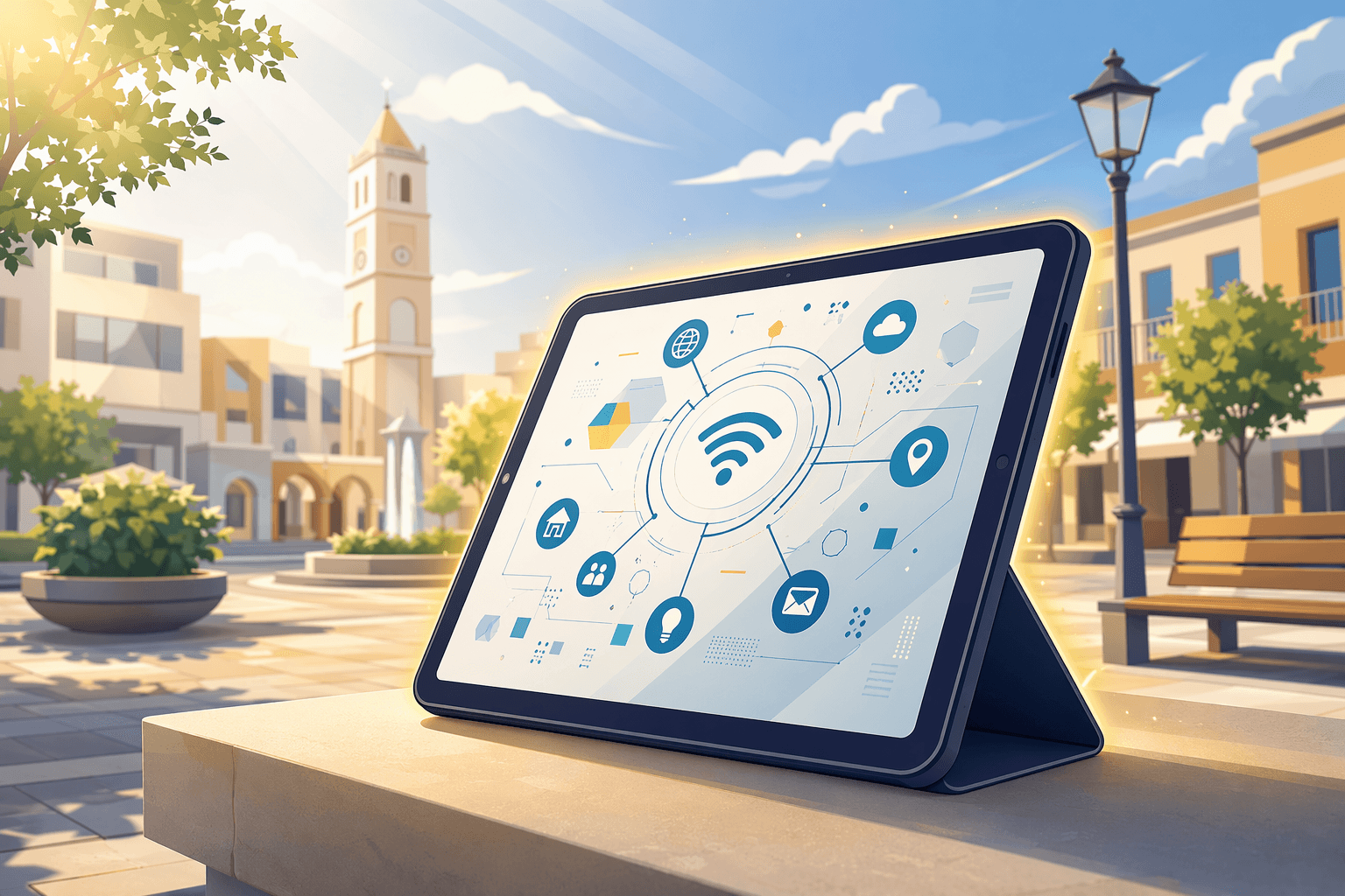 Digital services update - illustration, Jake Team LLC