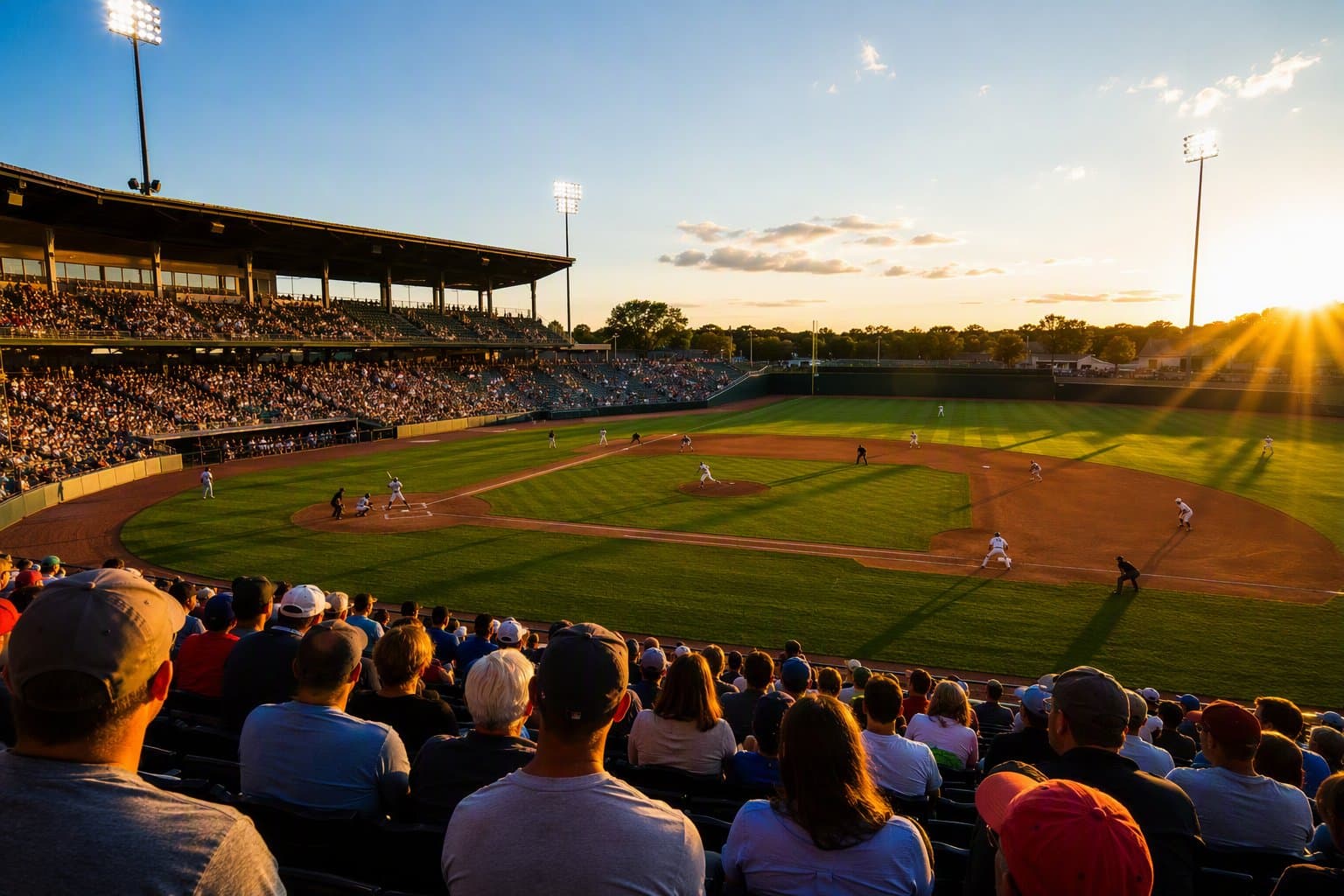 Baseball Game Atmosphere - illustration, Jake Team LLC