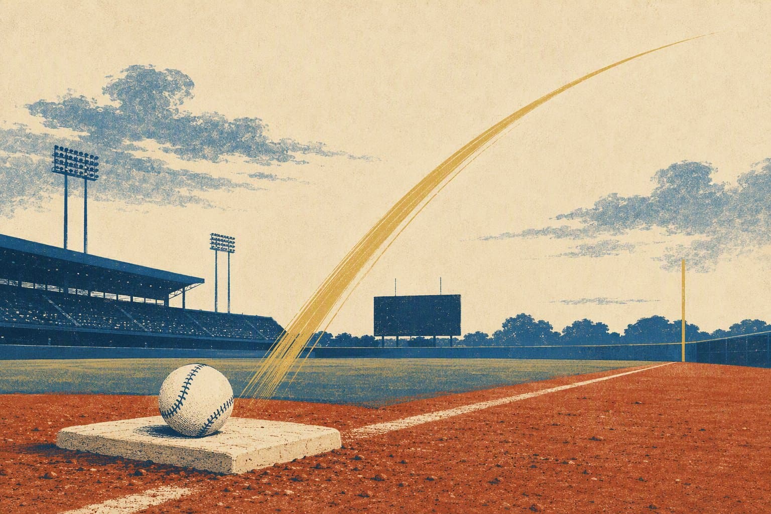 Baseball Victory - illustration, Jake Team LLC