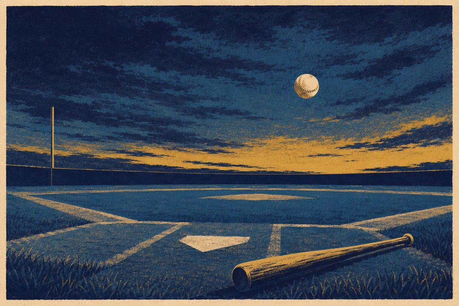 Baseball Comeback - illustration, Jake Team LLC