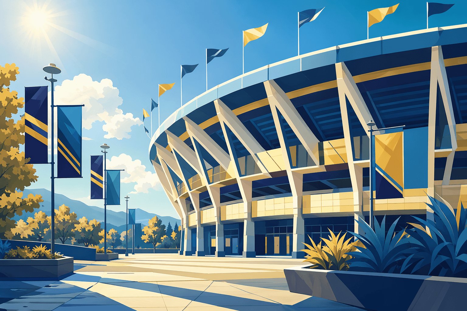 Victory Stadium - illustration, Jake Team LLC