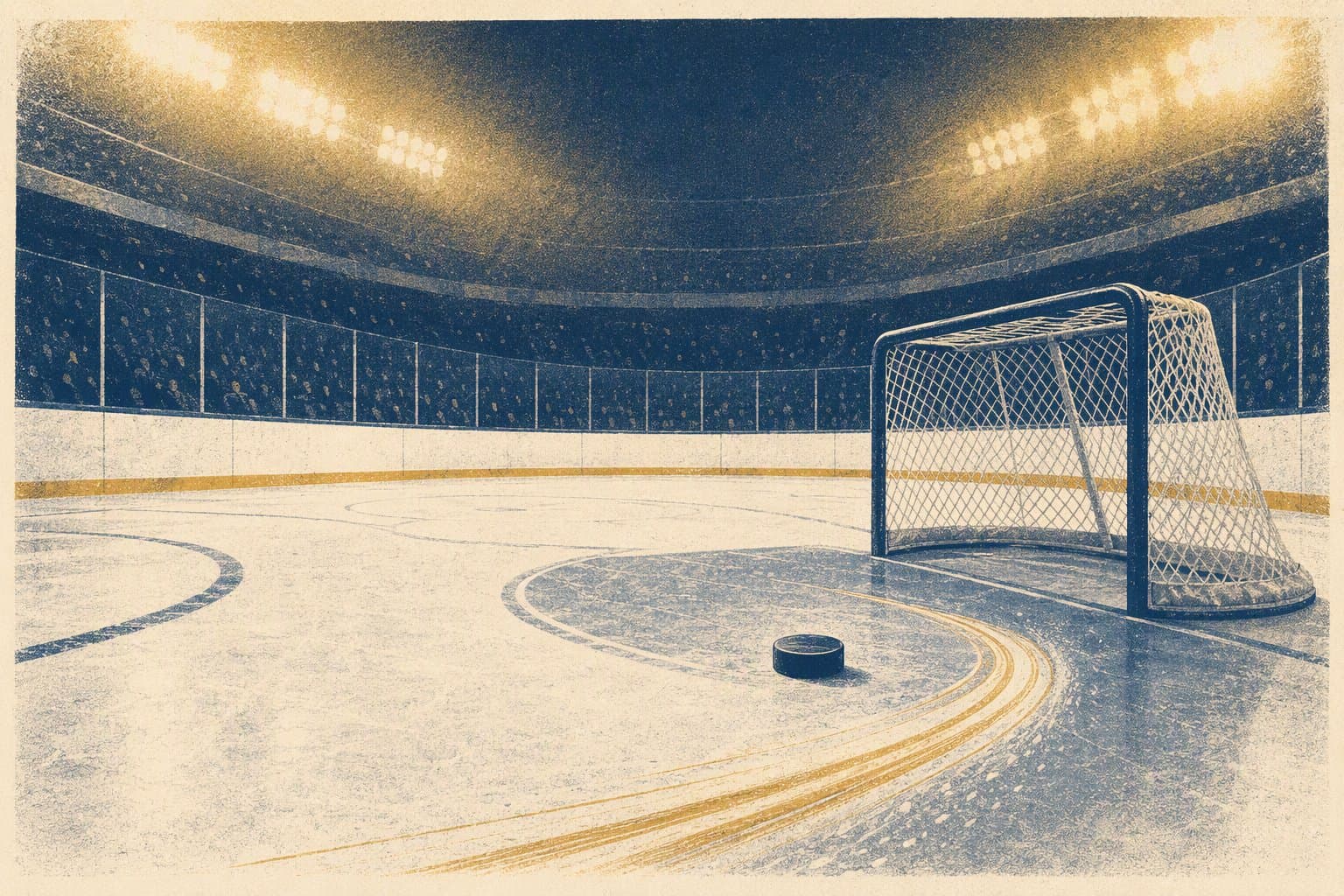 Hockey Comeback - illustration, Jake Team LLC