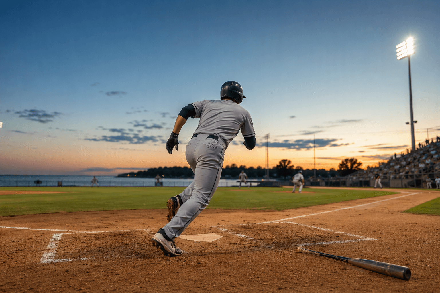 Late Baseball Rally - illustration, Jake Team LLC